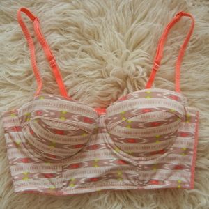 Tribal Bustier Crop Top